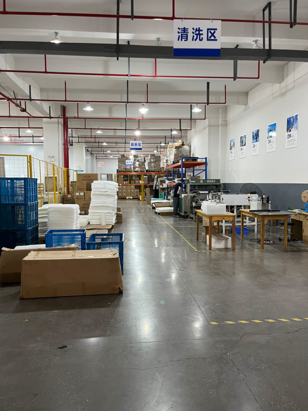 Ningbo Linksun Energy Science &amp; Technology Co., LTD dây chuyền sản xuất nhà máy