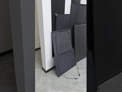 150W ETFE bề mặt tấm pin mặt trời bán linh hoạt cho hiệu suất chống nước và chống bụi