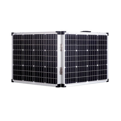 100W IP65 12v 7.64A tấm pin mặt trời gấp Mono tấm pin mặt trời cho cắm trại
