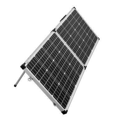 100W IP65 12v 7.64A tấm pin mặt trời gấp Mono tấm pin mặt trời cho cắm trại