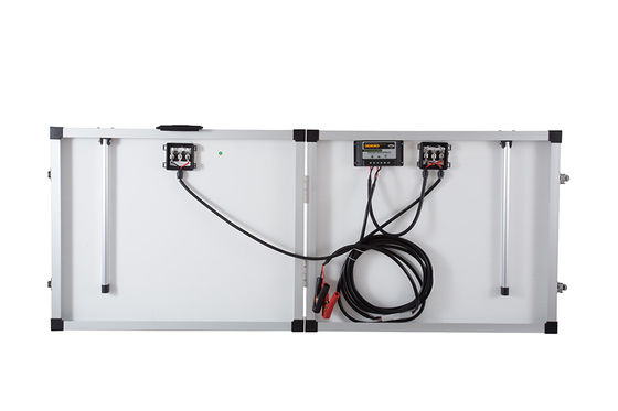 100W IP65 12v 7.64A tấm pin mặt trời gấp Mono tấm pin mặt trời cho cắm trại