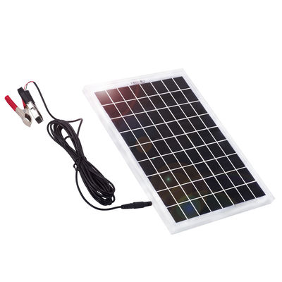 Các tấm pin mặt trời di động nhỏ 10w 340 X 240 X 17mm
