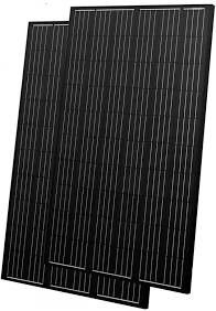 250w đến 290w Black Solar PV Panel Polycrystalline Panel năng lượng mặt trời