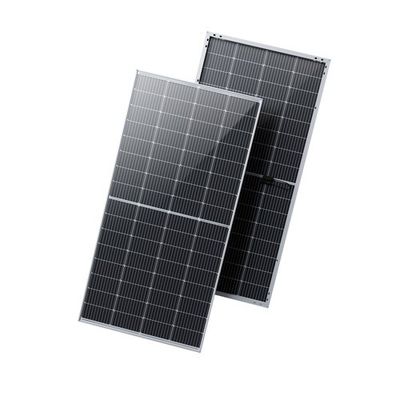 410 Watt IP68 Bifacial tấm pin mặt trời tinh thể với khung đen đơn tinh thể HJT