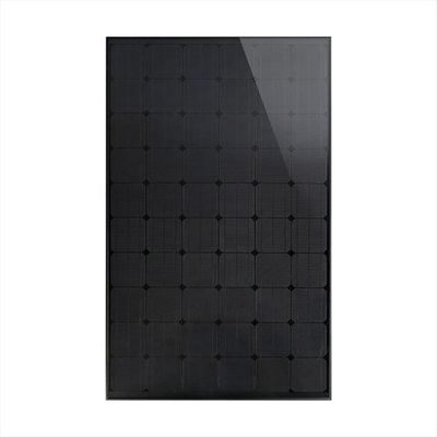 320W 1950 X 992 X 40mm Tất cả các tấm PV màu đen Panel mặt trời đơn