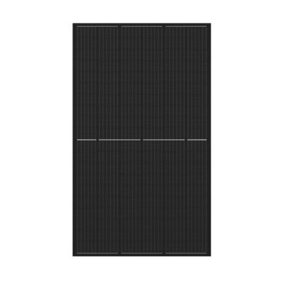 330w 1000V Photovoltaic mặt trời màu đen Các tấm pin mặt trời đơn tinh thể