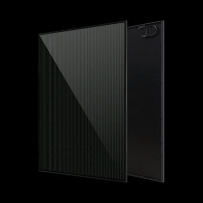 Linksun 310w Phân tích mặt trời màu đen tinh khiết Polycrystalline Pv Module
