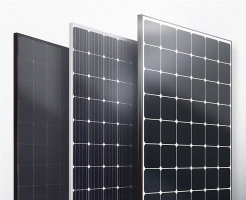 595W Linksun M12/120H tấm pin mặt trời đơn tinh thể với bảo hành 25 năm