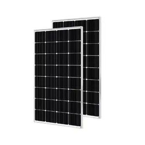 Các tấm pin mặt trời di động nhỏ 100w 18.2V pin mặt trời đơn tinh thể
