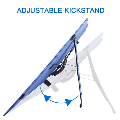 Các tấm pin mặt trời di động 100W tốt nhất kích thước 1275 * 545 * 5mm cho ánh sáng đi du lịch ngoài trời