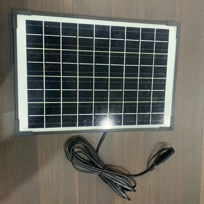 Bảng năng lượng mặt trời đơn 10W tiên tiến với sự hấp thụ ánh sáng mặt trời cao hơn