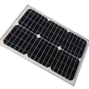 Phân tích năng lượng mặt trời đơn tinh thể 30w Bi Phân tích năng lượng mặt trời cho sạc pin 12v ra khỏi lưới điện