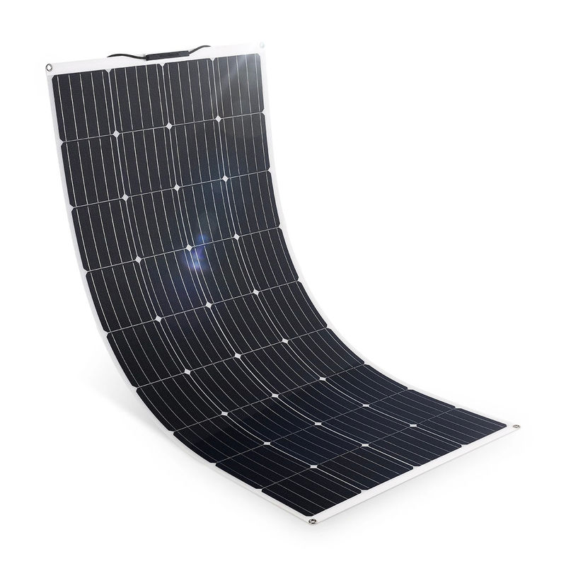150W ETFE bề mặt tấm pin mặt trời bán linh hoạt cho hiệu suất chống nước và chống bụi